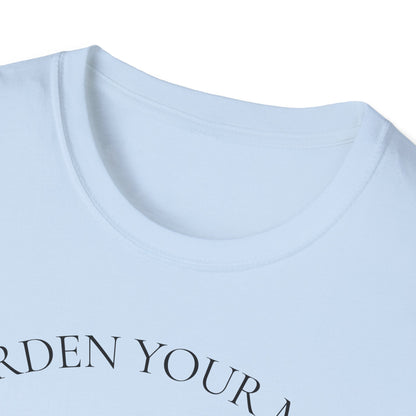 Soften your heart with logo no text Softstyle T-Shirt