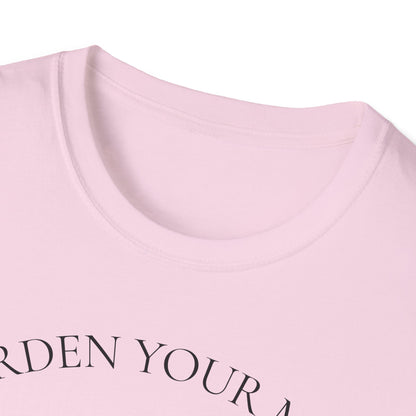 Soften your heart with logo no text Softstyle T-Shirt