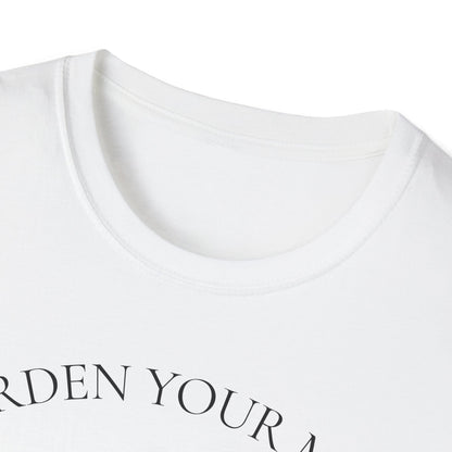 Soften your heart with logo no text Softstyle T-Shirt